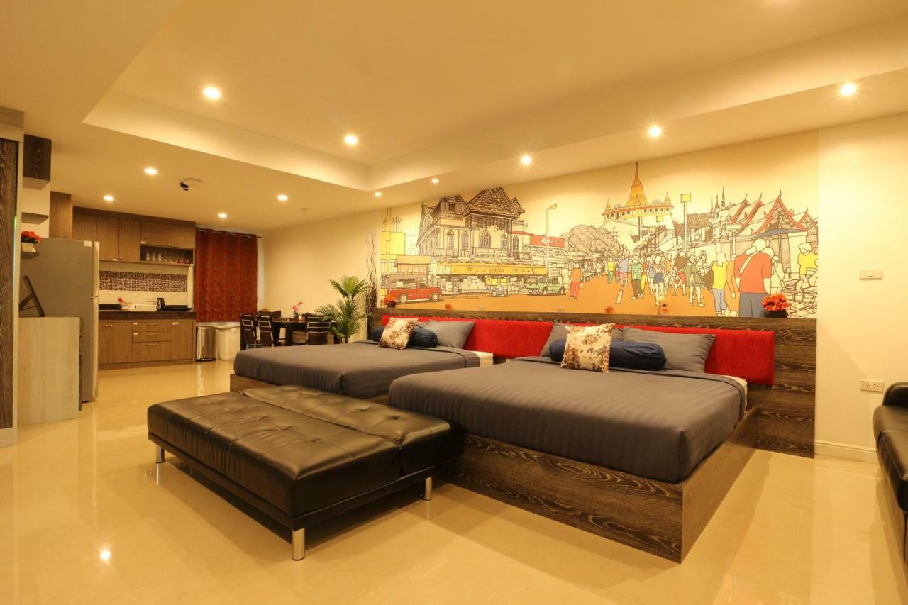Serena Sathorn Suites Bangkok Bagian luar foto